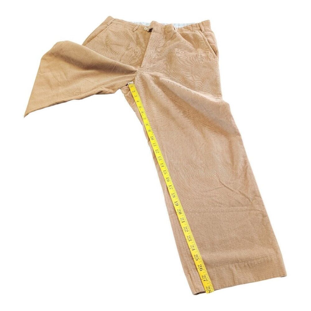 Valentini Mens Corduroy Golf Coastal Pants Made In Italy 100% Cotton Size US 36 - Picture 6 of 10